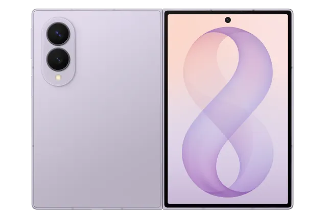 Samsung Galaxy Z Fold8 SM-F971C in ラベンダー