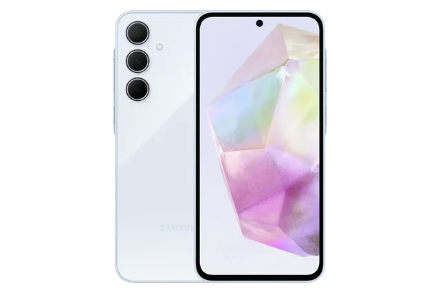 Samsung Galaxy A35 5G in Awesome Iceblue