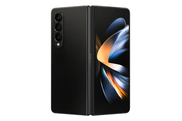 Samsung Galaxy Z Fold4 SM-F9360 in Silver(Frame)/Black/Yellow
