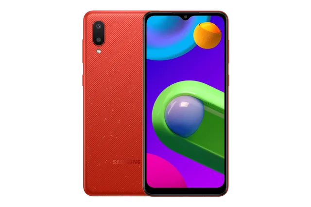 Samsung Galaxy M02 SM-M022G in Red