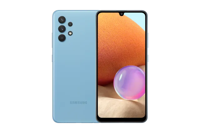 Samsung Galaxy A32 in Awesome Blue