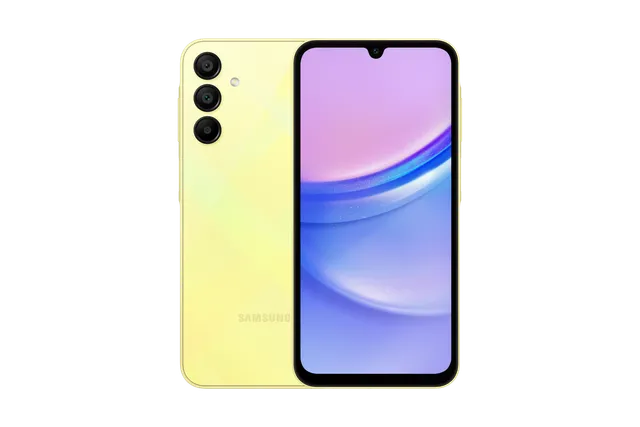 Samsung Galaxy A15 SM-A155M in Yellow