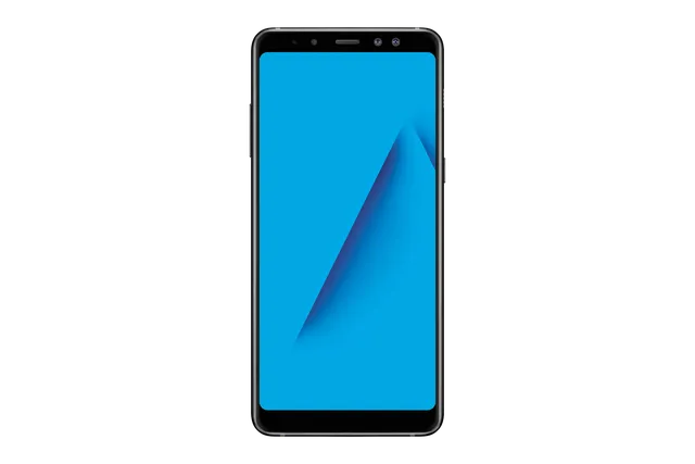Samsung Galaxy A8+ in Black