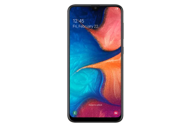 Samsung Galaxy A20 in Black