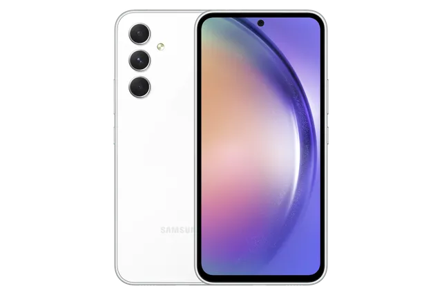 Samsung Galaxy A54 5G in Phantom White