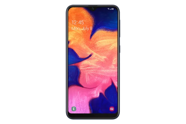 Samsung Galaxy A10e in Ceramic Black