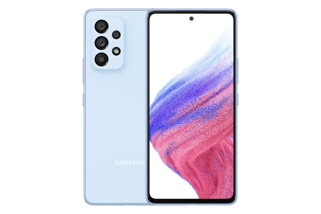 Samsung Galaxy A53 5G in Awesome Blue