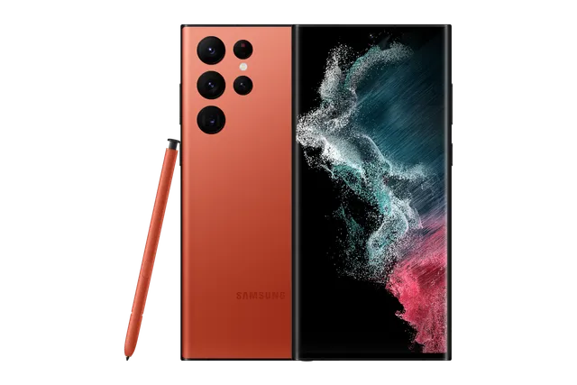 Samsung Galaxy S22 Ultra SM-S908W in Red