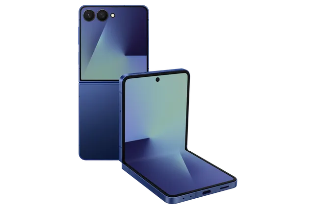Samsung Galaxy Z Flip7 SM-F766U in Blue Shadow