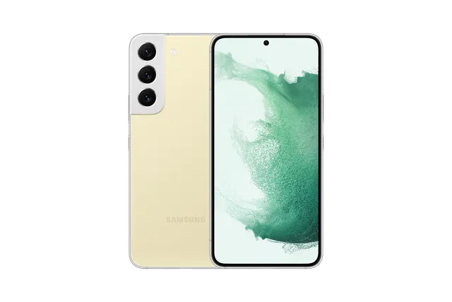 Samsung Galaxy S22 in Cream