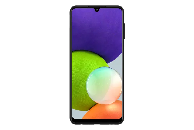 Samsung Galaxy A22 in Black