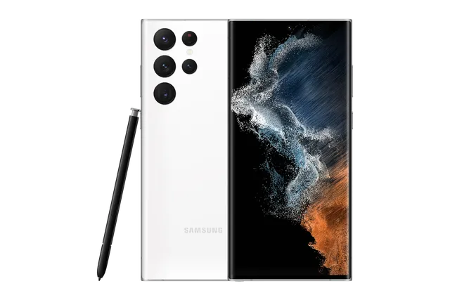 Samsung Galaxy S22 Ultra SM-S908E in Awesome White